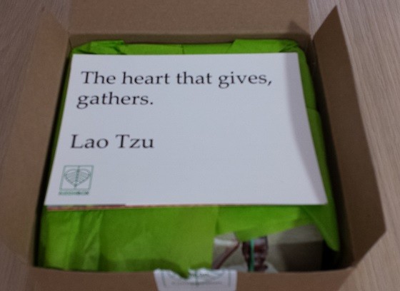 BuddhiBox Subscription Box Review December 2015 - inside