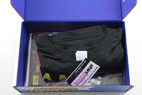 Comic Block Subscription Box Review + Coupon December 2015 - box inside