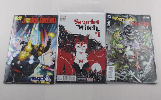 Comic Block Subscription Box Review + Coupon December 2015 - comics