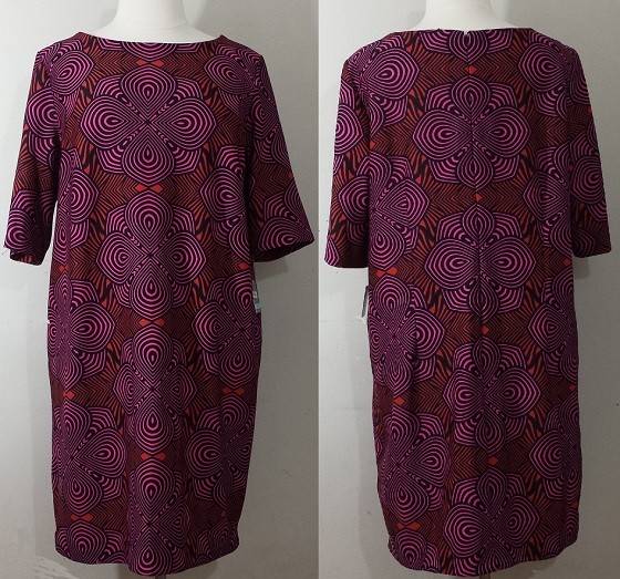 Dia & Co. Subscription Review January 2016 - print-dress
