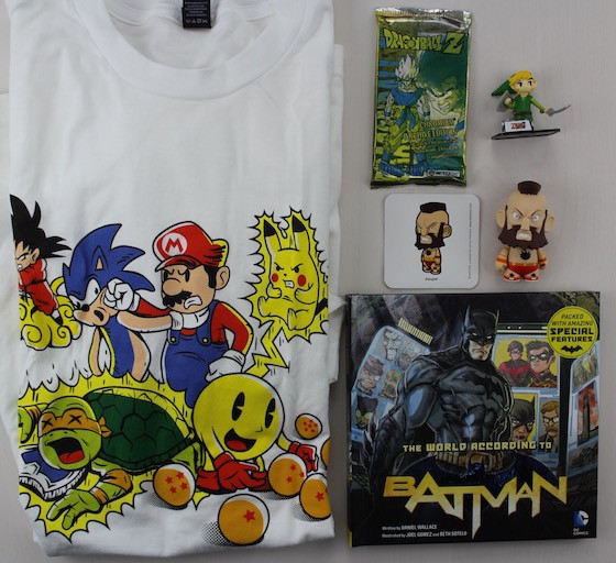 Geek Me Box Subscription Review January 2016 - all items