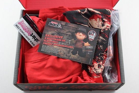 Horror Block Subscription Box Review + Coupon December 2015 - inside