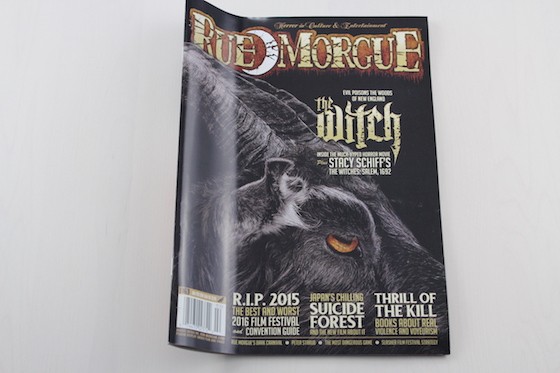 Horror Block Subscription Box Review + Coupon December 2015 - rue morgue