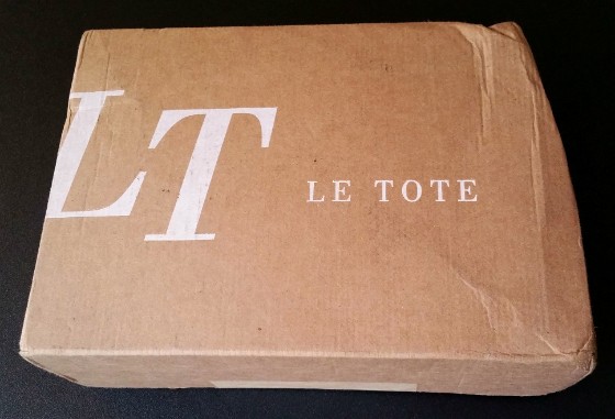 Le Tote Subscription Box Review December 2015 -  December - BOX