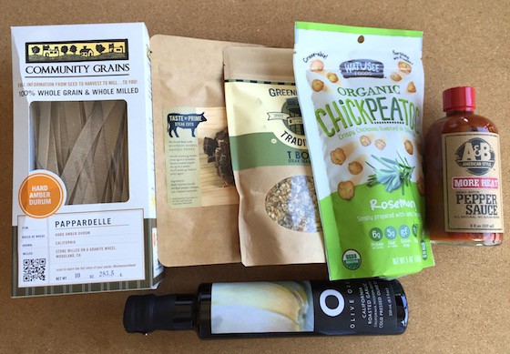 Mantry Subscription Box Review + Coupon December 2015 - Contents