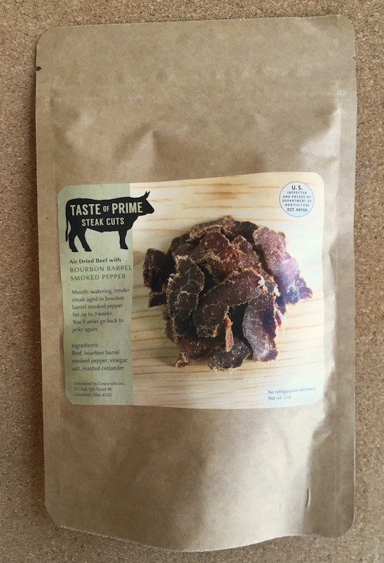 Mantry Subscription Box Review + Coupon December 2015 - Jerky