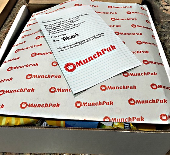 MunchPak Subscription Box Review + Coupon January 2016 - 2