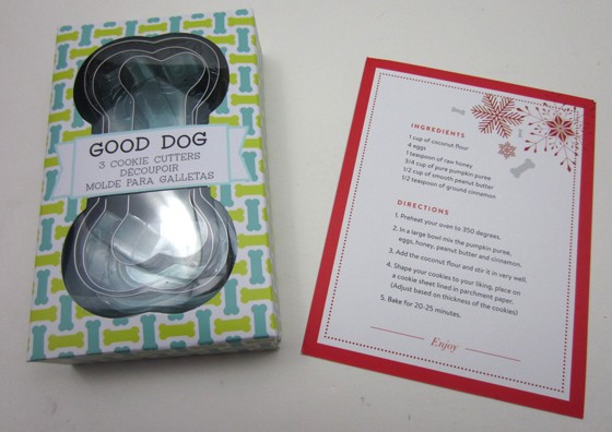 Paw Pack Subscription Box Review + Coupon December 2015 - cookie