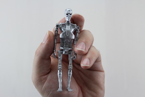 Sci Fi Block Subscription Box Review + Coupon January 2016 - Terminator Toy close up