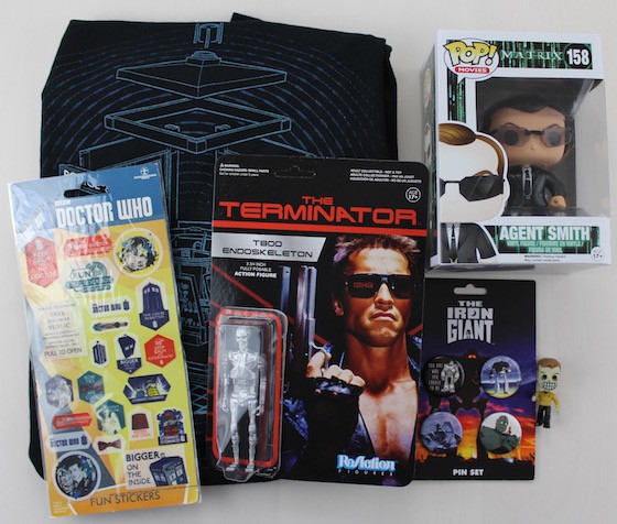 Sci Fi Block Subscription Box Review + Coupon January 2016 - all items