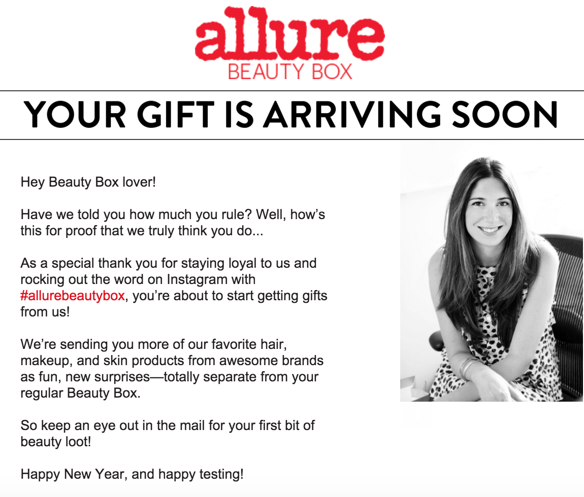 Allure Beauty Box Extra Bonus Box Spoilers!