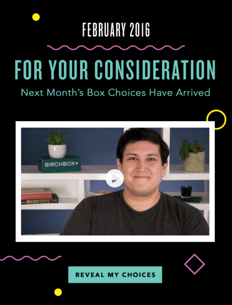Birchbox Man February 2016