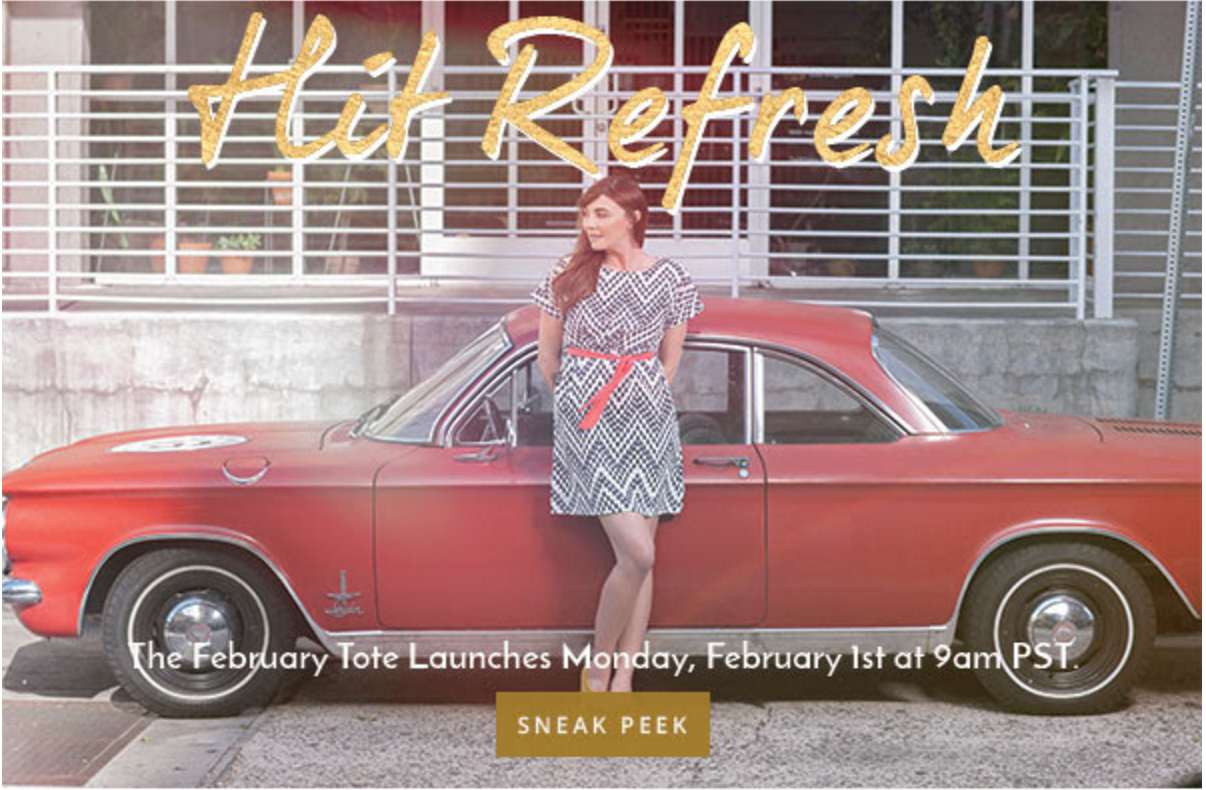 Reminder February 2016 Golden Tote Launches at Noon ET!