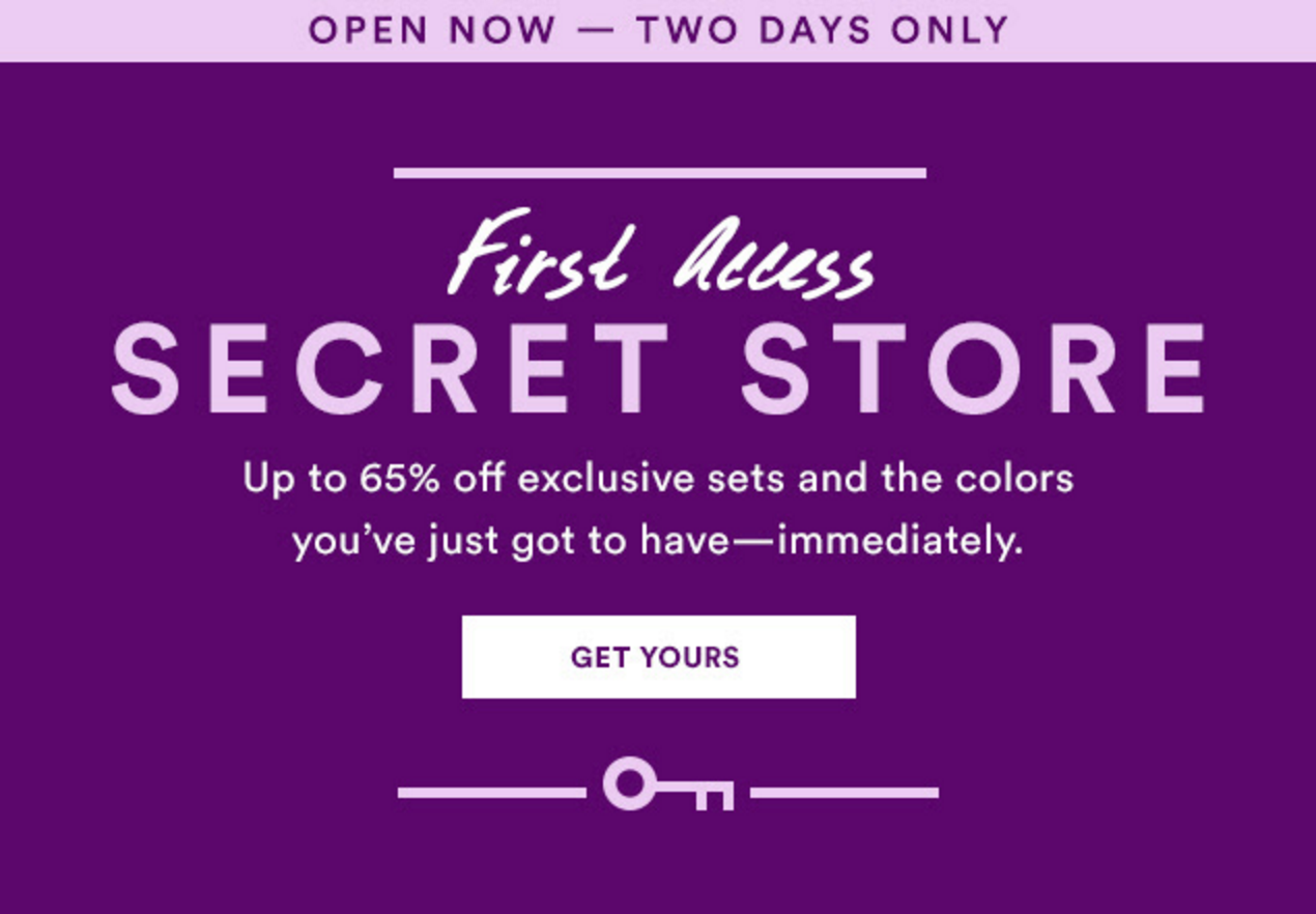 Julep Secret Store – Last Day! + $10 Off Coupon!
