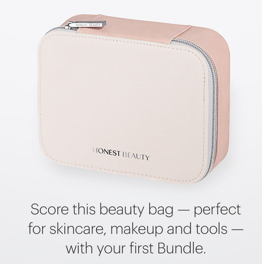 Honest Beauty Deal – Free Travel Bag with Your Next Bundle!