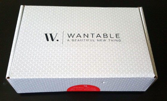 WANTABLE MAKEUP JAN 2016 - BOX