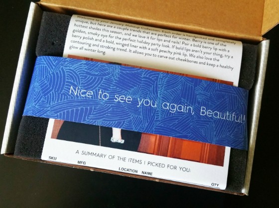 Wantable Makeup Subscription Box Review – January 2016