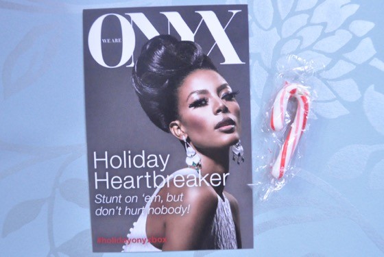 We Are Onyx Beauty Box Subscription Box Review December 2015 - 3