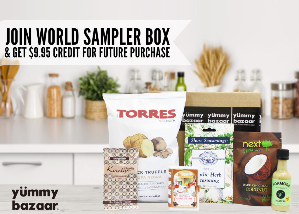 Yummy Bazaar World Sampler Coupon