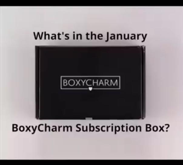 boxycharm_january2016_video