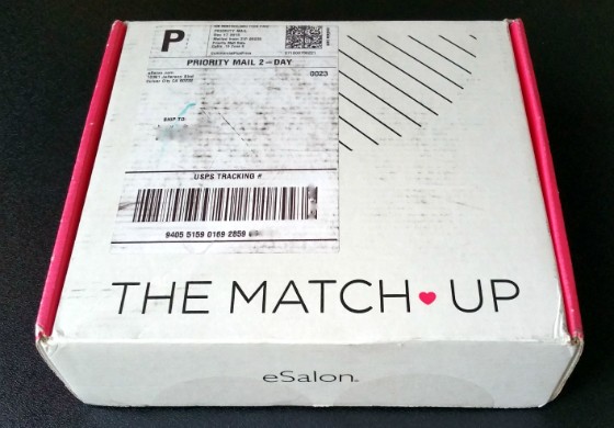 eSalon The Match Up Box Review + 50 percent Off Coupon December 2015 - BOX