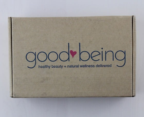 GoodBeing Box Beauty Subscription Review – January 2016