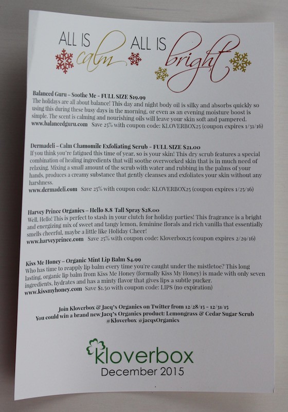 kloverbox-dec-2015-info