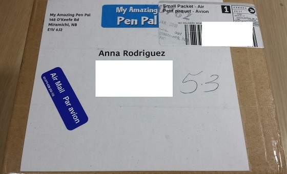 My Amazing Pen Pal Welcome Box Review – January 2016