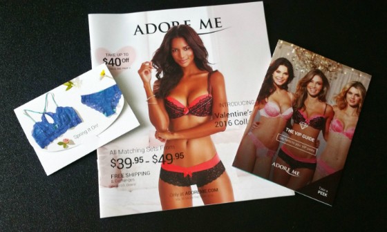 ADORE ME FEB 2016 REVIEW - info