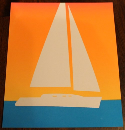 Boxo-february box-sailboat print