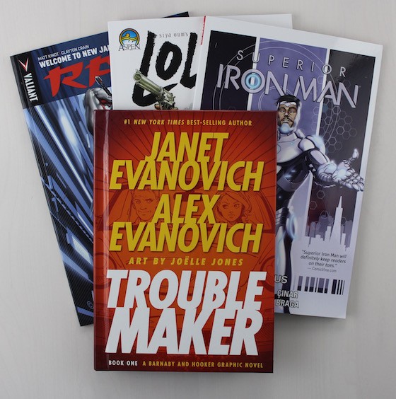 Comic Bento Subscription Box Review January 2016 - all items