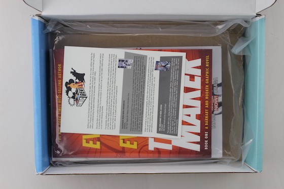 Comic Bento Subscription Box Review January 2016 - inside