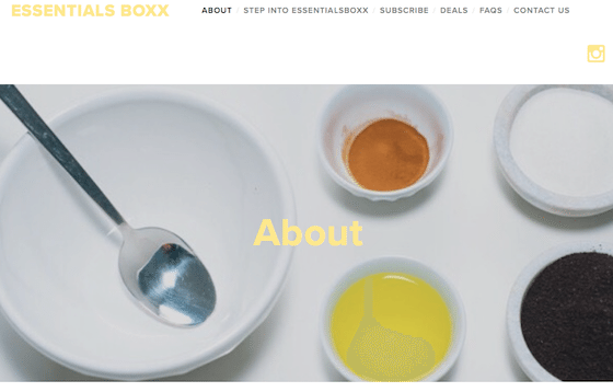 ESSENTIALSBOXX FEBRUARY 2016 SCREENSHOT