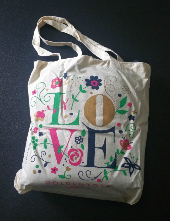 GOLDEN TOTE VALENTINES DAY TOTE 2016 - packaging 2