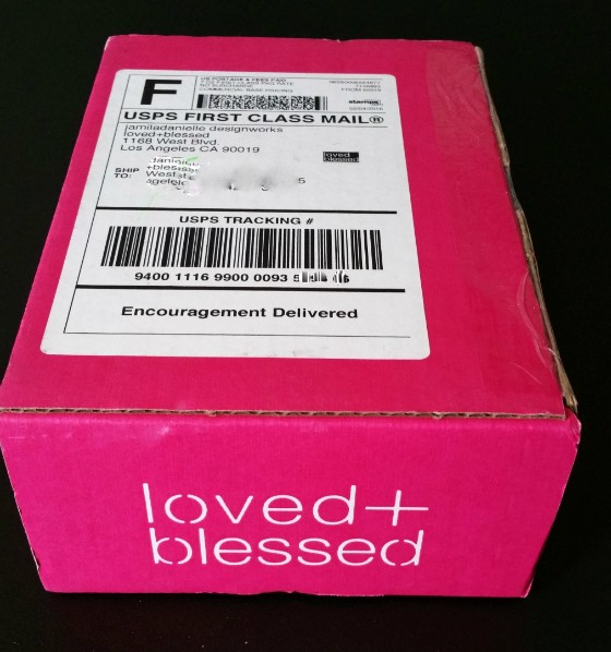 LOVED AND BLESSED FEB 2016 - BOX