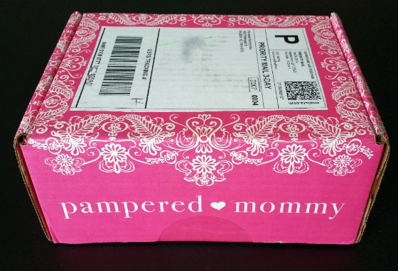 PAMPERED MOMMY FEBRUARY 2016 - box