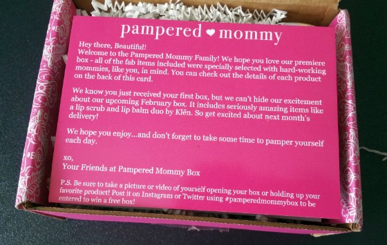 PAMPERED MOMMY FEBRUARY 2016 - info 1