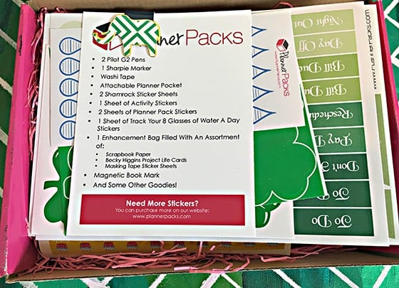 Planner Packs Subscription Box Review + Coupon – Feb 2016