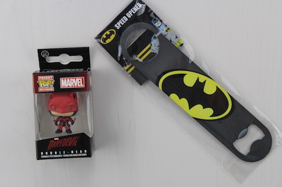 Powered Geek Box Subscription Box Review January 2016 - daredevil pocket POP and bottle opener