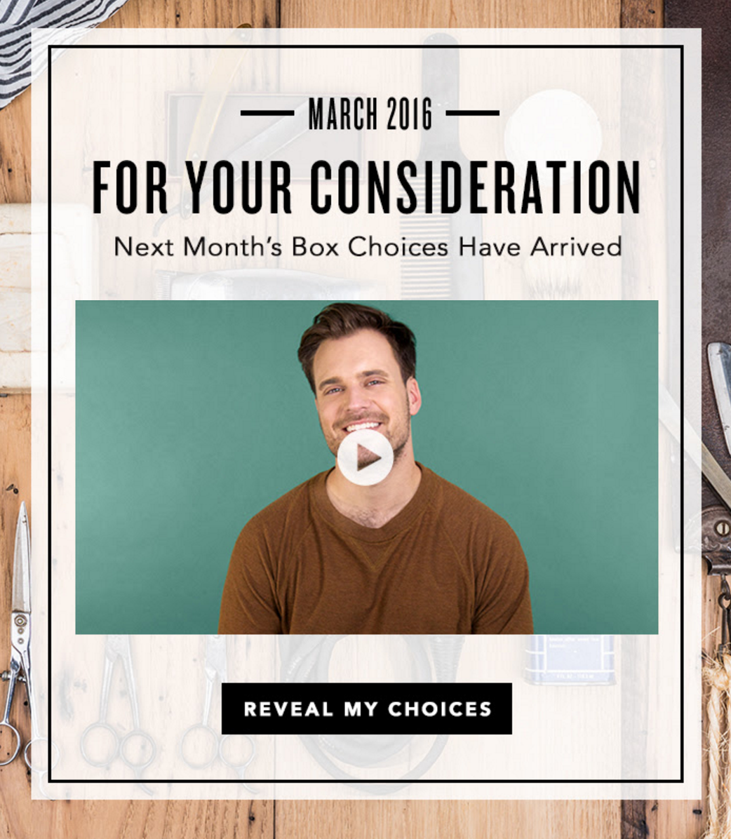 Birchbox Man March 2016 Sample Choice Spoilers + Coupon