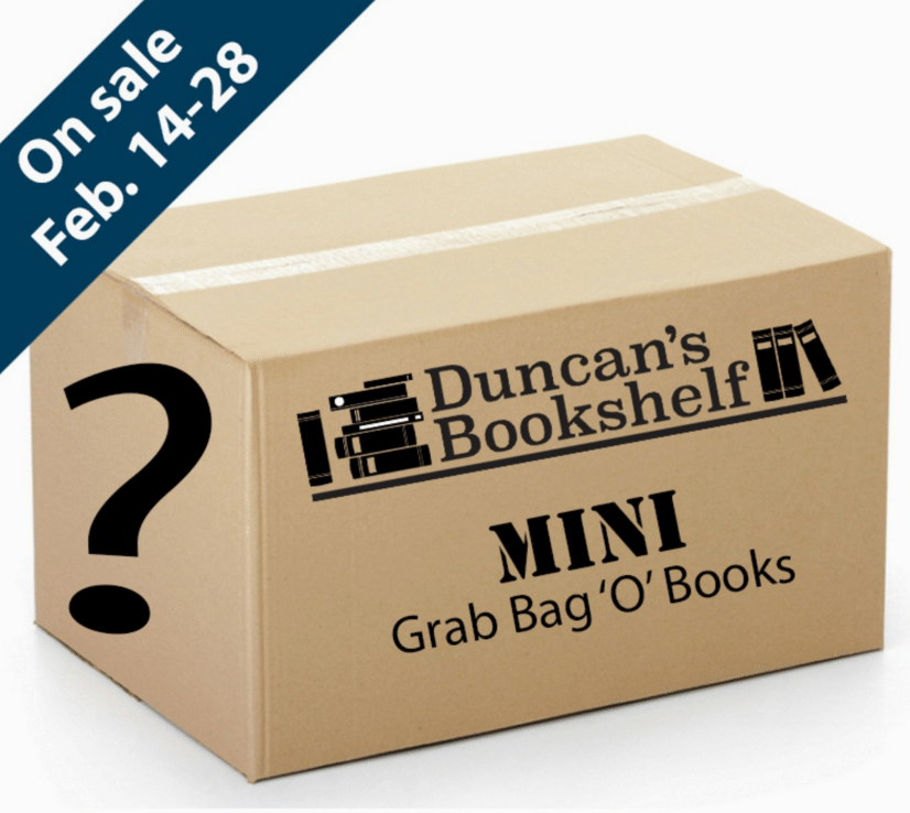 Duncan’s BookShelf Mystery Book Grab Bag Winter Sale!