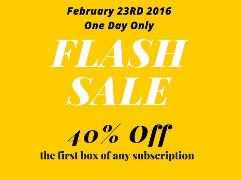 Today Only – 40% Off Your First Month of Bramble Box Props!