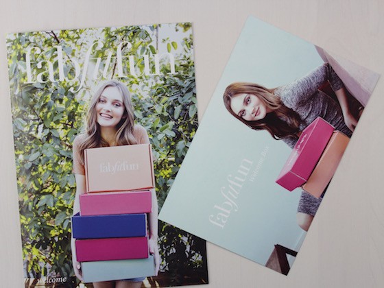fabfitfun-welome-box-booklets