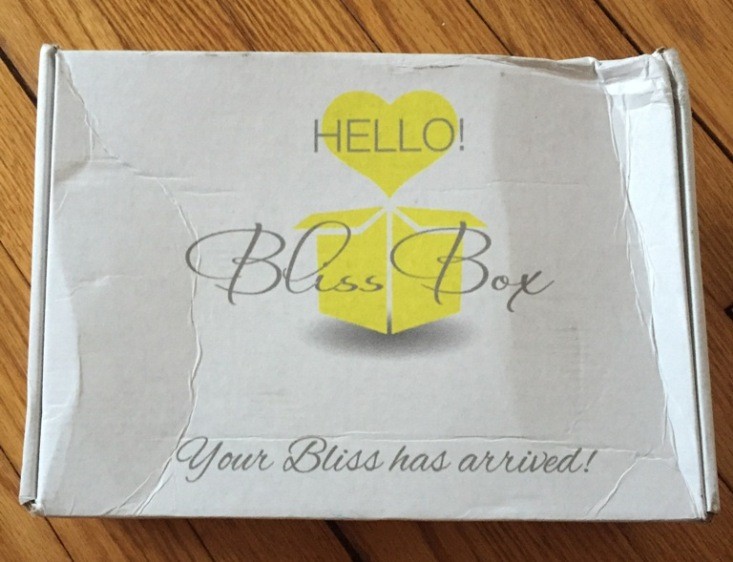 Hello! Bliss Subscription Box Review – March 2016