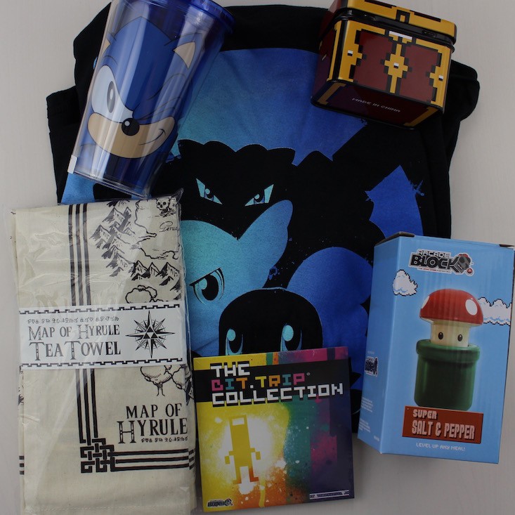 Arcade Block Subscription Box Review + Coupon February 2016 - all items