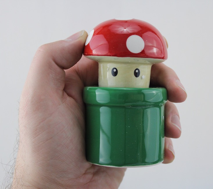 Arcade Block Subscription Box Review + Coupon February 2016 - salt and pepper shakers stacked