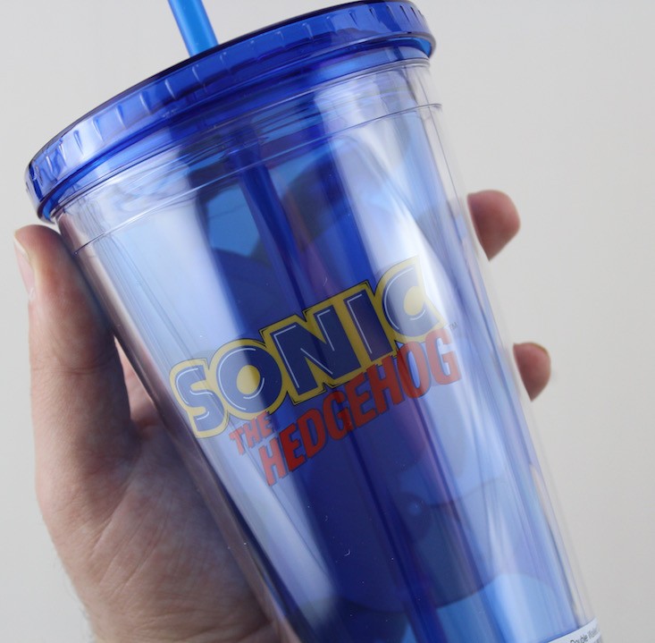 Arcade Block Subscription Box Review + Coupon February 2016 - sonic cup
