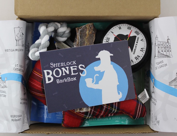BarkBox Subscription Box Review & Coupon March 2016 - inside