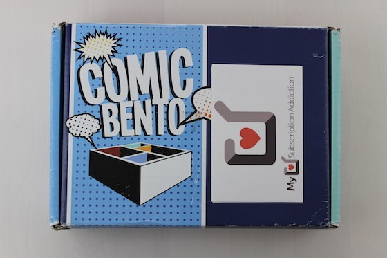 Comic Bento Subscription Box Review + Coupon – February 2016
