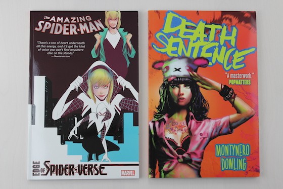 Comic Bento Subscription Box Review February 2016 - comics 1